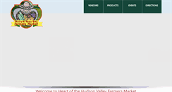 Desktop Screenshot of hhvfarmersmarket.com