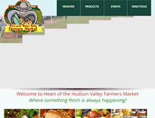 Tablet Screenshot of hhvfarmersmarket.com